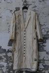 MUTEDANCE belted long jacket MD23FW70 PM108